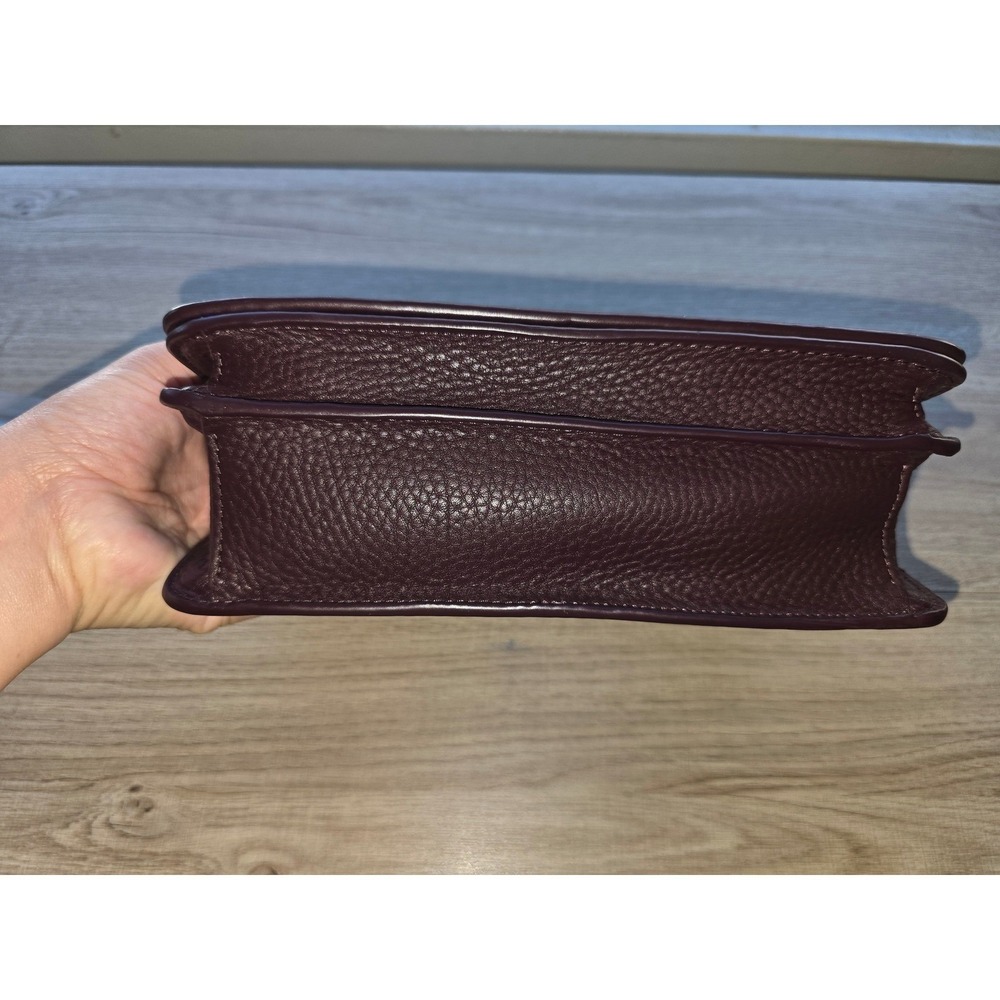 NWOT Dagne Dover Women Crossbody Bag Oxblood Leather Andra Organize quiet luxury - Picture 9 of 16
